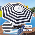 Abba Patio 9FT Lyon Outdoor Patio Umbrella Outdoor Table Umbrella - Image 5