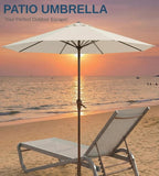 10FT Patio Umbrella, Outdoor Umbrella - Image 9