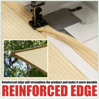 Royal Shade 19' x 20' Grey Rectangle Square Sun Shade Sail Order to Make - Image 5