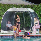 Alvantor Pop Up Screen House Tent, Instant Outdoor Gazebo - Image 7