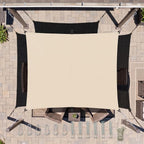USA Based, Premium Outdoor Sun Sail Shade – UV Protection Canopy by Unknown