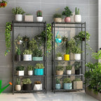 Xiofio Plant Shelf for Indoor Plants Outdoor, Metal Plant Stand, Tier Plant - Image 4