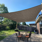 Sun Shade Sail 10'x24' Brown Rectangle Shade Cover Custom Size | 95% UV Block by SUNLAX
