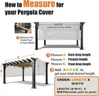 Alion Home Waterproof Pergola Covers - Image 2