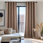 NICETOWN Curtain for Living Room 108 inches Long, UV Blocking Thermal Curtains - Image 7