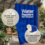 Waterproof Outdoor Curtain W52 x L63 - Image 4