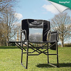 SUNNYFEEL Camping Directors Chair, Heavy Duty, Oversized Portable Folding Chair - Image 2