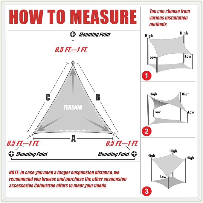 ColourTree CTSLT Custom Size Order to Make 14' x 20' x 24.4' Green Right - Image 6