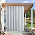 NICETOWN Outdoor Curtains for Patio Waterproof Grommet Top & Bottom, Windproof by NICETOWN