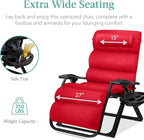 Best Choice Products Oversized Zero Gravity Chair, Folding Outdoor Patio - Image 5