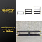 CX 4-Tier Heavy Duty Plastic Storage Shelves - Image 7