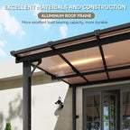 Aoxun 8’x10’ Gazebo for Patio, Gazebo Pergola - Image 4
