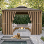 DIVA EN CAMINO DEC Outdoor Patio Curtain Waterproof Darkening Thermal Insulated by DivaenCamino