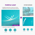 PURPLE LEAF Outdoor Pergola Retractable Aluminum 10' X 13', Turquoise Blue | - Image 5