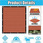 Amagenix 90% Pergola Shade Cover 4' X 8' Sun Shade Cloth - Image 3