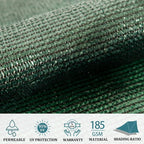Shade&Beyond 6'x6' Sun Shade Sail Canopy Square, UV Block Breathable Curved - Image 3