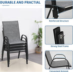 Patio Chairs Set of 4 - Image 7
