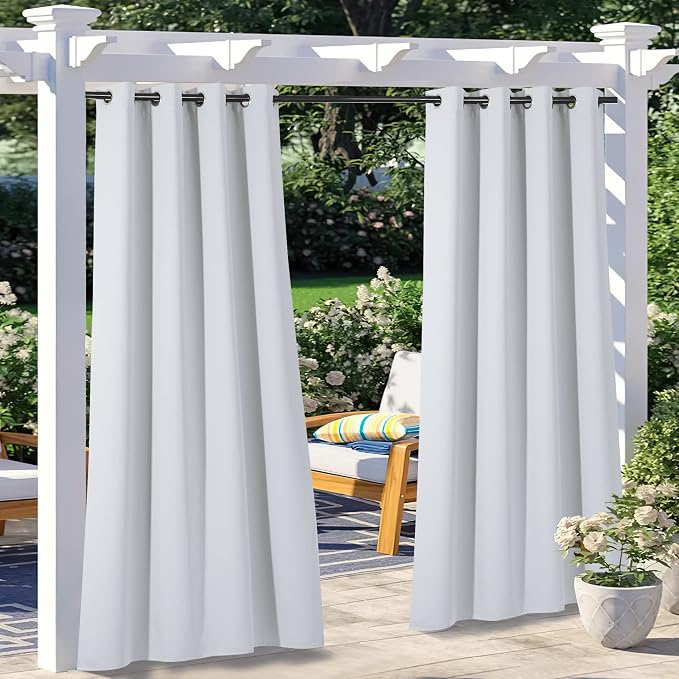 NICETOWN 2 Panels Patio Curtains by NICETOWN