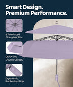 Windproof Travel Umbrella - Image 3