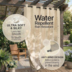 DIVA EN CAMINO DEC Waterproof Outdoor Curtain W105 x L95 - Image 4