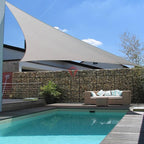 Patio Paradise 22' x 22' x 22' Sun Shade Sail Triangle Canopy Shade Cloth - Image 6