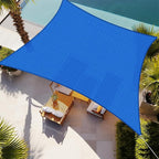 Shade&Beyond 5'x12' Sun Shade Sail Canopy Rectangle, UV Block Breathable Curved by ShadeBeyond
