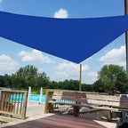 Windscreen4less 2' x 2' x 2' Sun Shade Sail Triangle Outdoor Canopy Cover UV by Windscreen4less