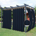 Easy-Going Outdoor Patio Curtains 2 Panels, 54x96 inch, Porch and Pergola by Easy-Going