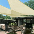 LOVE STORY 10' x 10' x 14' Triangle Sun Shade Sail by LOVESTORY