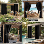 Waterproof Outdoor Curtain W105 x L108 - Image 9
