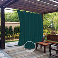 Easy-Going Outdoor Curtains for Patio 1 Panel, 110x96 inch, Teal | Waterproof by Easy-Going
