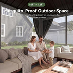 Aoxun Gazebo 16x12 Hardtop Gazebo - Image 2