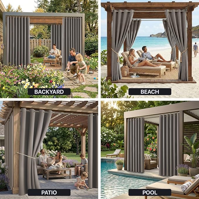 DIVA EN CAMINO DEC Outdoor Indoor Curtains W52 x L108 - Image 9