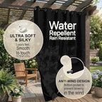 Outdoor Patio Curtain Waterproof Darkening Thermal Insulated Indoor Curtains - Image 4