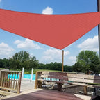 Windscreen4less 12' x 12' x 12' Sun Shade Sail Triangle Outdoor Canopy Cover UV - Image 6