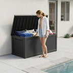 Outdoor Storage Box, 320 Gallon Waterproof Deck Box, Dual Gas-Spring Ultimate - Image 9
