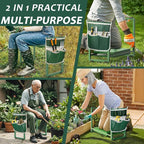 Garden Kneeler and Seat, 10.2" Wider Heavy Duty Thick - Image 6