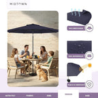 Midtown Umbrellas The Lean Patio Umbrella - Image 5