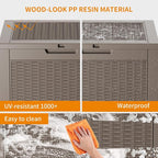 ROJIK Outdoor Storage Housing Deck Box - Image 4