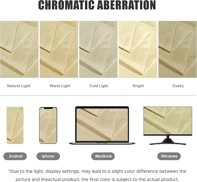 BONZER Outdoor Curtains for Patio Waterproof Thick | Privacy Grommet Light - Image 5