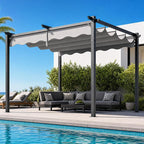 10'x12' Retractable Pergola, Outdoor Pergolas - Image 7