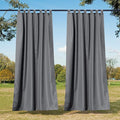 NICETOWN Outdoor Curtains for Patio Waterproof 2 Panels, Sun Block Thermal by NICETOWN
