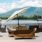 Simple Deluxe 9' Patio Umbrella Outdoor Table Market Yard Umbrella - Image 6
