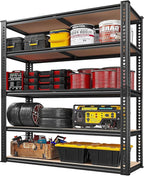 REIBII 40" W Storage Shelves Load 2500Lbs by REIBII