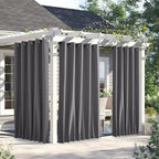 NICETOWN 2 Panels Outdoor Curtains by NICETOWN