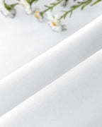 Windproof Outdoor Curtains for Patio Waterproof 4 Pcs 54x84 In White | Grommet - Image 8