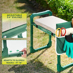 Saker Garden Kneeler and Seat Foldable Gardening Stool - Image 4