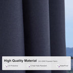 PURPLE LEAF Cantilever Patio Umbrella 9' X 9' Solar LED Light, Support to - Image 7