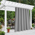 NICETOWN Patio Door Silver Grey Curtains Room Darkning 95" L by 84" W, Thermal by NICETOWN