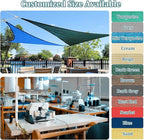 Shade&Beyond Custom Sun Shade Sail 5'x7'RectangleSun Sail Shades Patio UV Block - Image 2